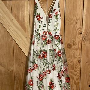 floral prom dress